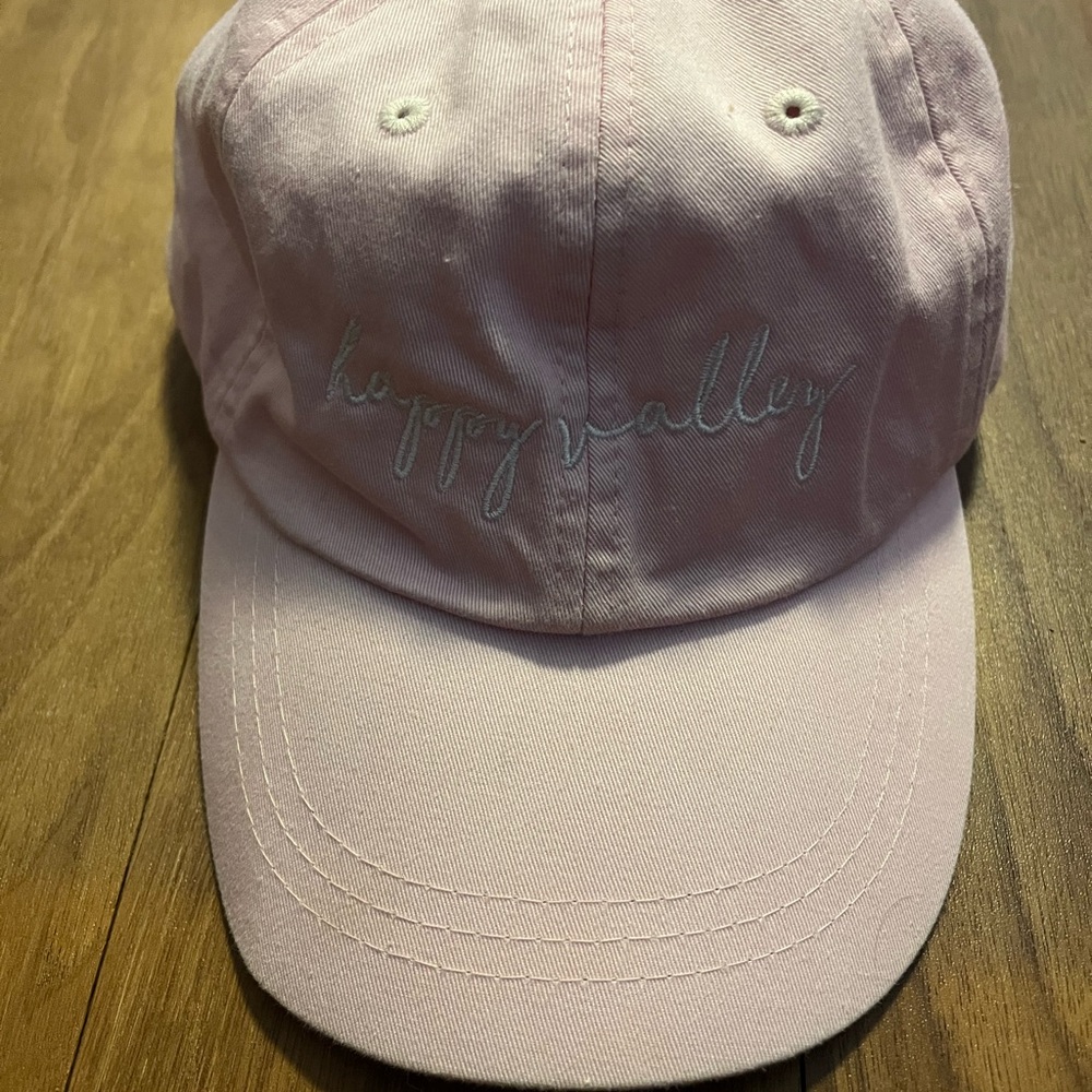 Adams Pink Embroidered Happy Valley Penn State Cap